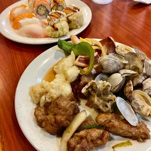 food, oysters and mussels, mussels, oysters, shellfish