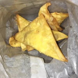 Hot and crispy crab Rangoon