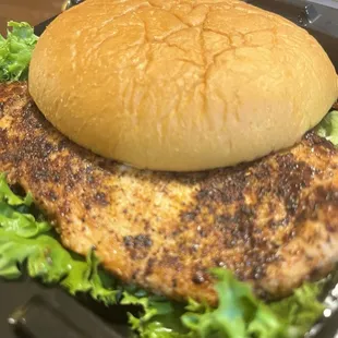 Blackened chicken sandwich - Tasty, best menu item