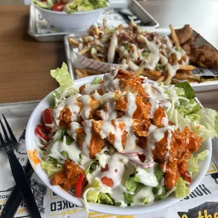 Buffalo Ranch Salad