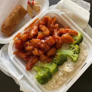the amount of food you get for less than $14 (awesome!) H5. Orange Chicken