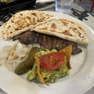 Orden de fajita a la parrilla