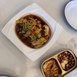 Chicken in chili sauce (cold dish)