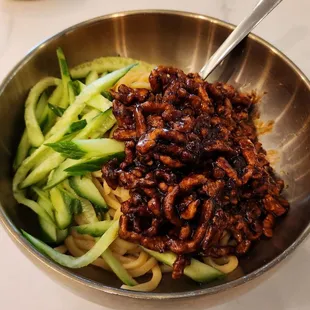 Noodles with Soy Bean Paste