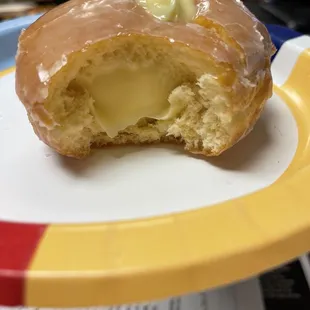 Glazed cream filled!!