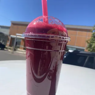 Order L or #14, Beets, Celery and Cactus Leaf Juice