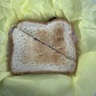 Ham Ham, Egg and Cheeses Sandwich