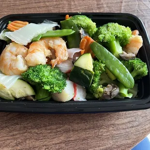 Steamed H7. Seafood Galaxy