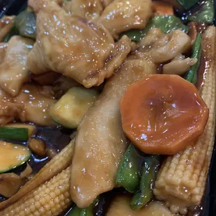Chicken With Oyster Sauce