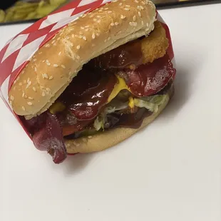 #17 Texas Burger combo