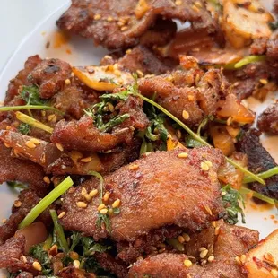 Spicy Stir-fried Beef