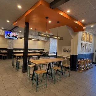 Inside. Sunset store.