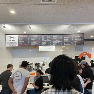 Menu and ordering tablets