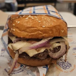 Seasonal truffle burger. My search for the perfect burger is over.