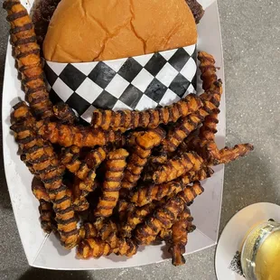 Burnt fries