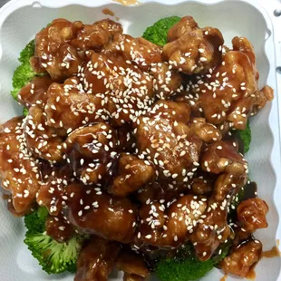 Sesame chicken