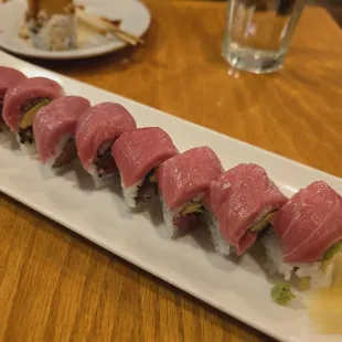 Special fatty tuna roll (hope this becomes a menu item)