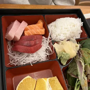 D. Sashimi Special Lunch Box