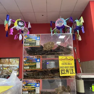 Jerky and piñatas