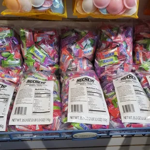 Kilos of Hi-Chews