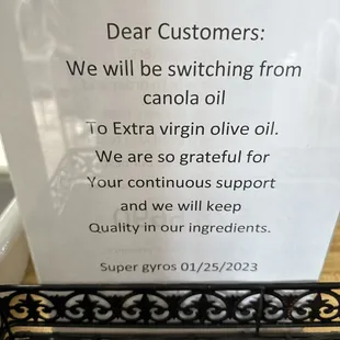 This is wonderful! Thank you Super Gyros!