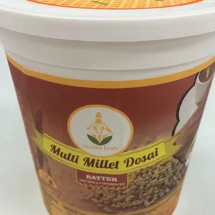Multi Millet ready to fry mix to make Dosai, approved by my Indian friends :)