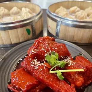 bbq ribs, ribs, food