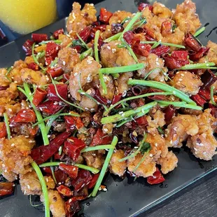 Hot and spicy fried chicken