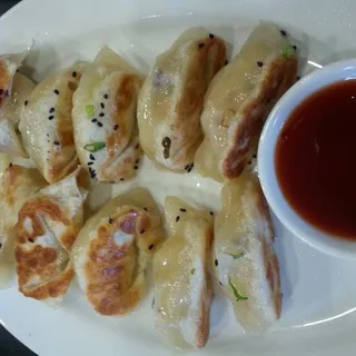 41. Cilantro Fish Potstickers