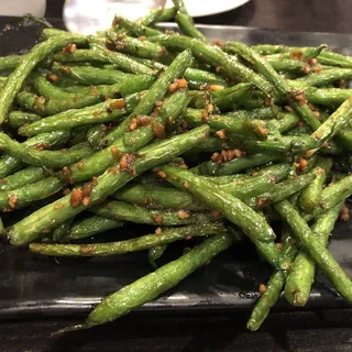 47. Stir-Fried String Beans with Minced Pork