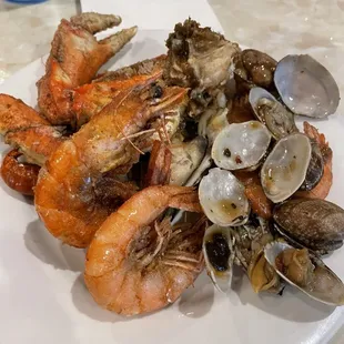 First plate