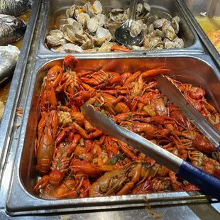 interior, oysters and mussels
