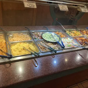 salads, interior