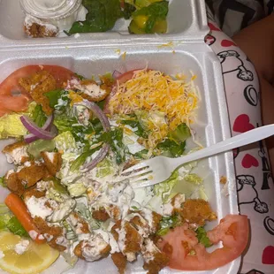 Put all cheese on one side ????