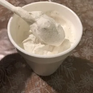 Can you guess the twister topping? ..... it's supposed to be OREO.