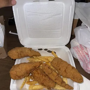 16. Chicken Strips Combo
