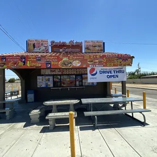 outside, sushi and sashimi