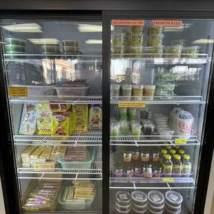 a refrigerated refrigerator