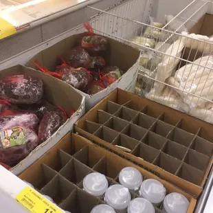 Inside Super Food King Supermarket, Stockton, CA.