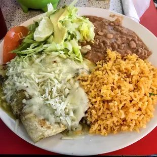 Enchiladas Verdes