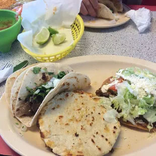 Tacos and gordita