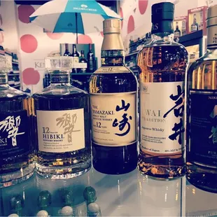 Japanese whiskeys. All the brands, all the years!