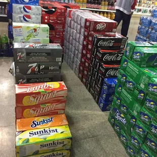 Pop drinks