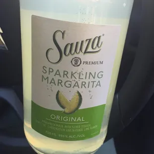Sauza sparkling margarita