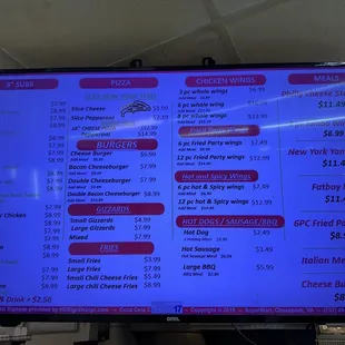 Update Menu Oct. 2024 &amp; phone number
