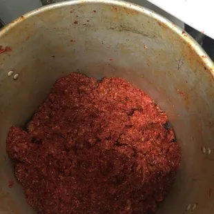 Chorizo.