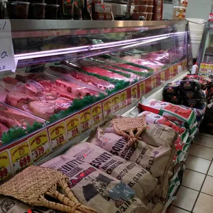 Wonderful meat counter