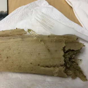 This was inside, I pulled it out to after my first bite
