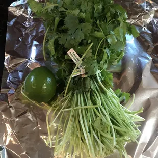Cilantro 59 cents and it&apos;s a HUGE bunch!!! Compare this with the supermarket.