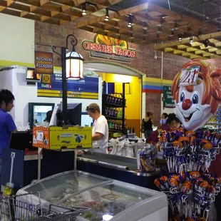 the entrance to the taco/torta shop